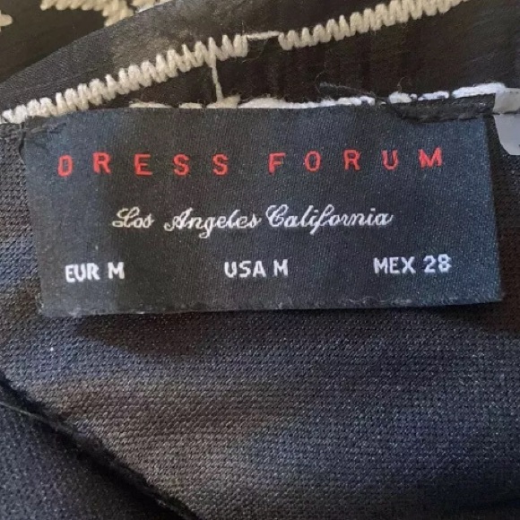 Dress Forum Los Angeles Lined Open Knit Dress - Picture 6 of 7